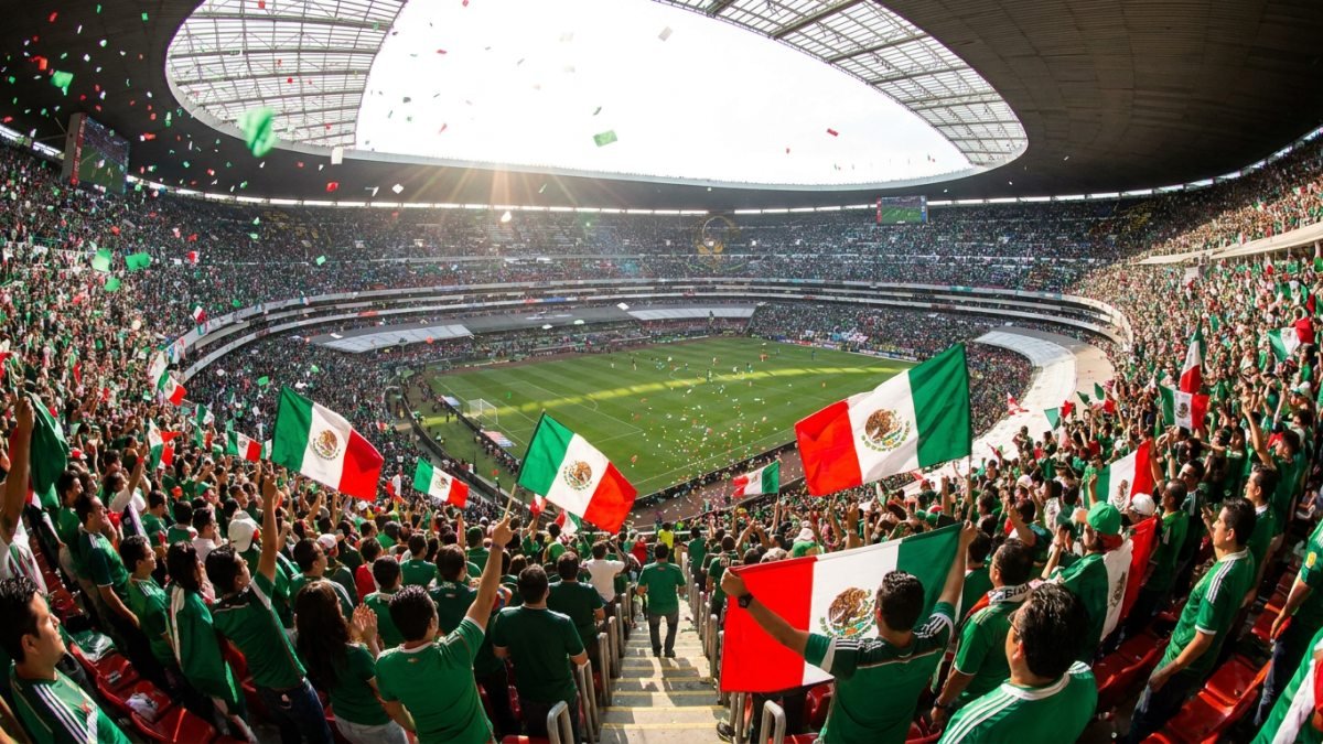 Afición mexicana celebrando el Mundial 2026, del Estadio Azteca a los octavos de final