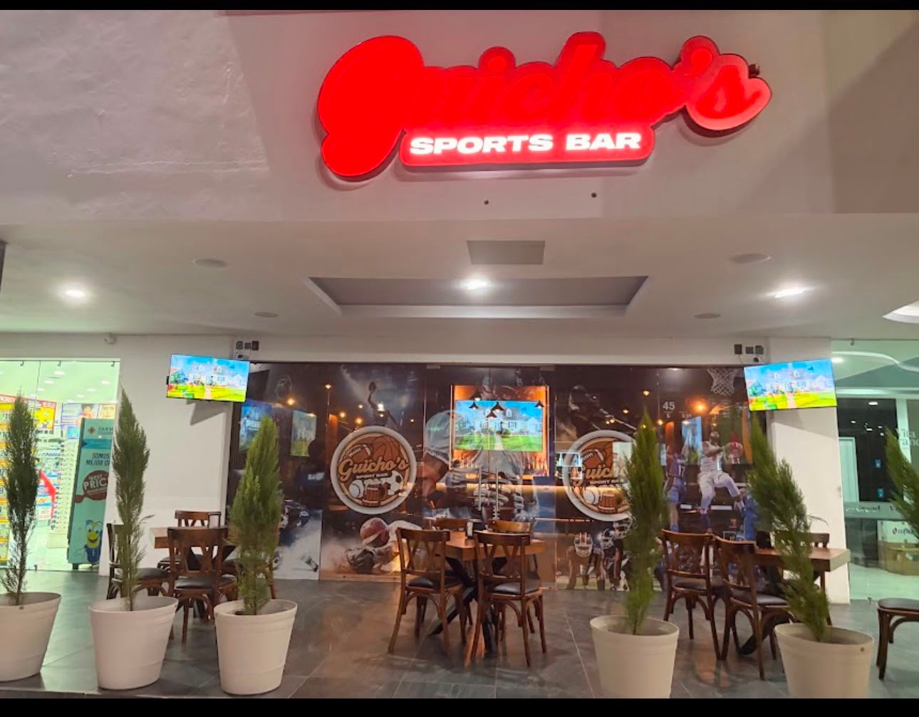 Fachada de Guicho's Sports Bar